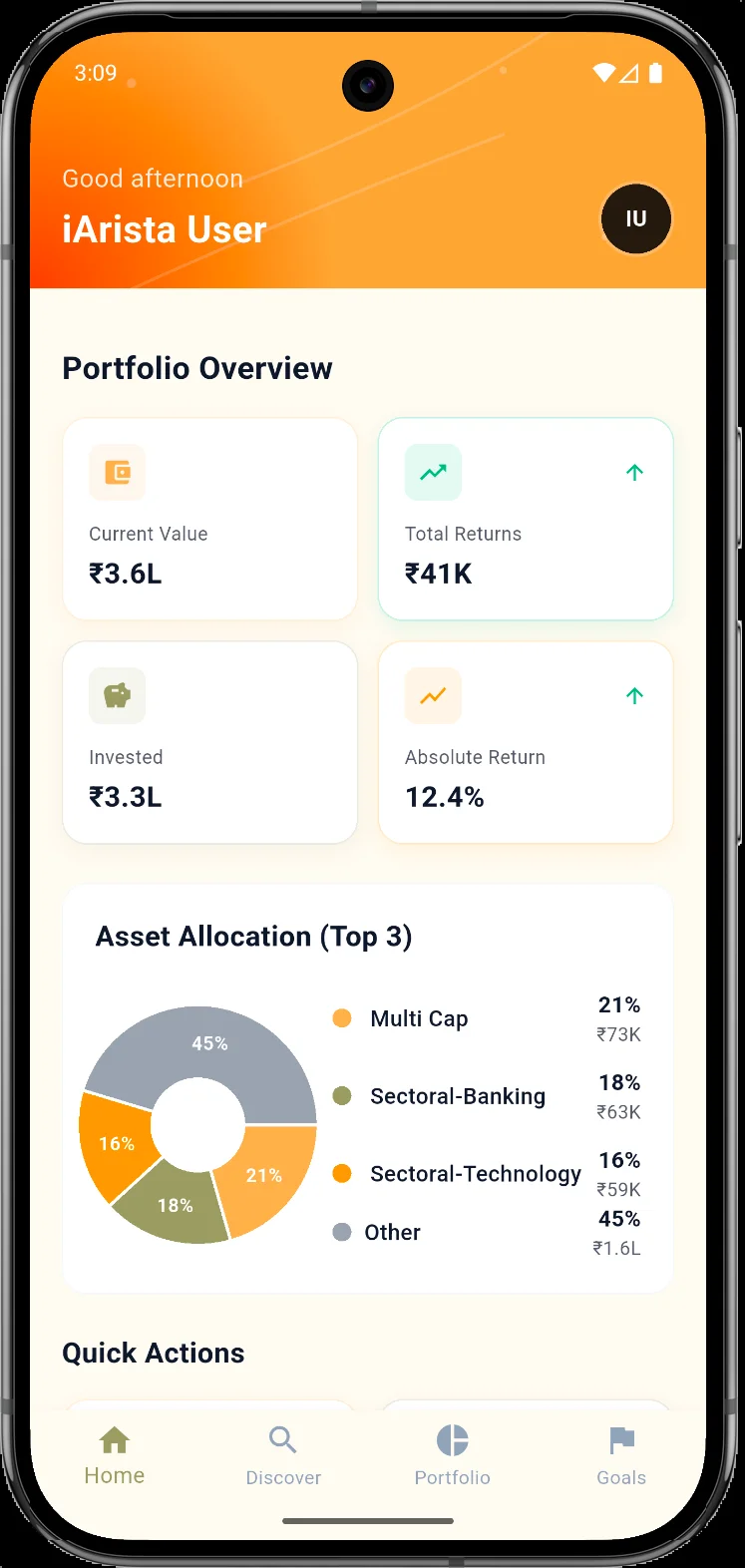 iArista mobile app